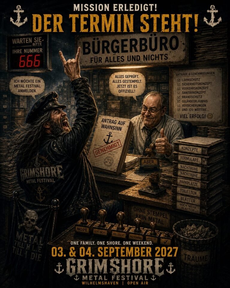 🤘⚓ MISSION ERLEDIGT! DER TERMIN STEHT! ⚓🤘
